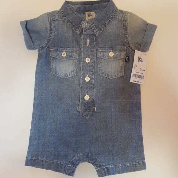 Oshkosh Bgosh Other - **3 /$30 nwt Oshkosh Bgosh little denim romper